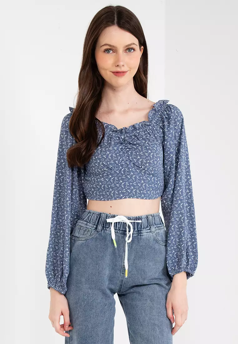 Vitoria's Crop Top Blouse