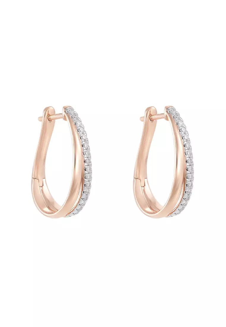 Buy HABIB HABIB Frida Diamond Earrings 2024 Online | ZALORA Philippines