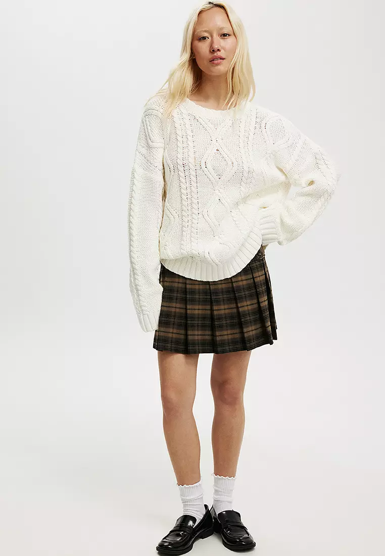 Oversized Cable Sweater