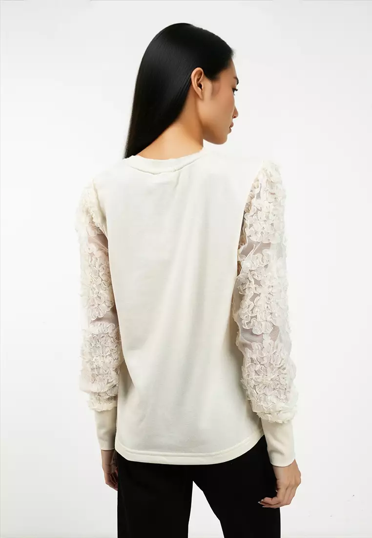 Long Sleeve Jersey Sweatshirt