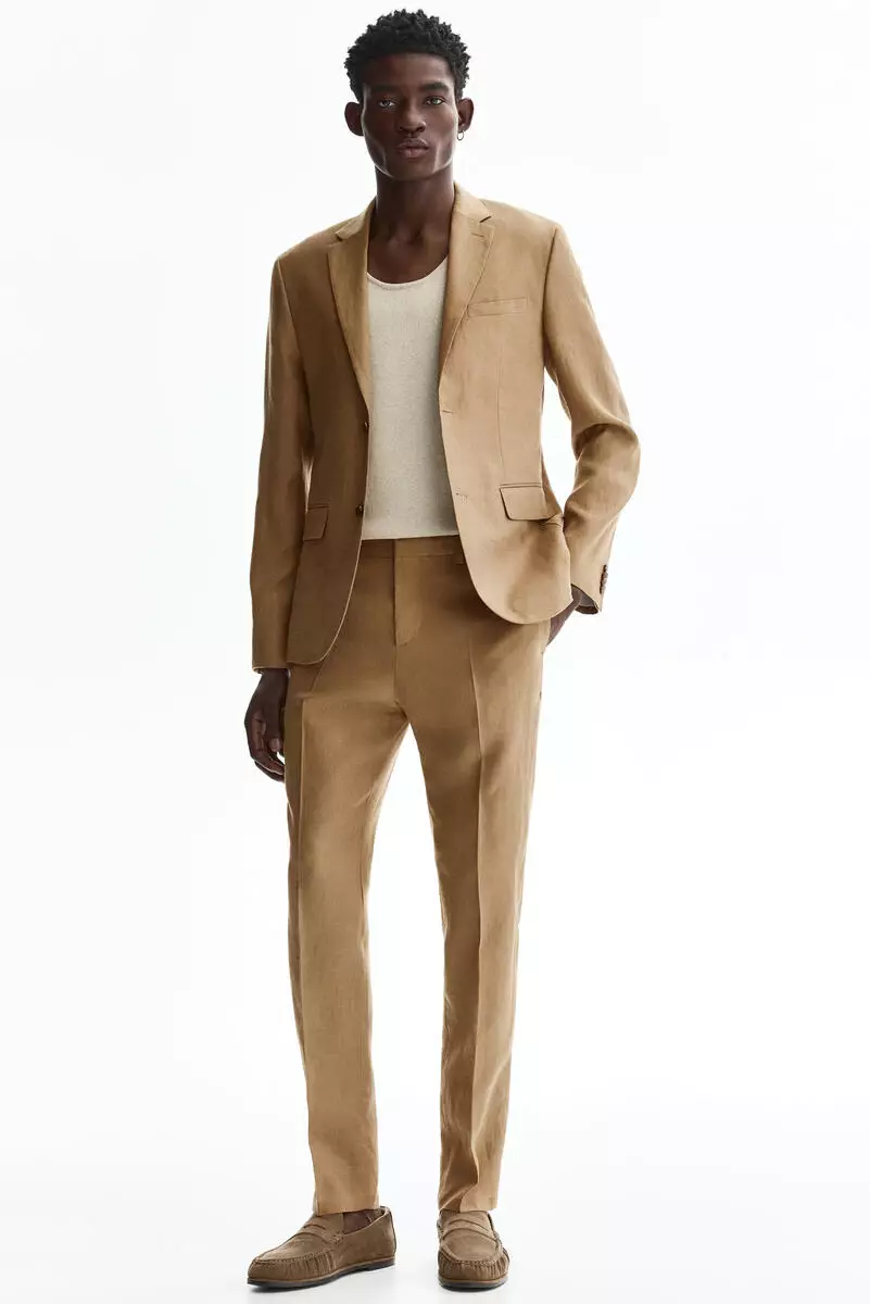 Slim Fit Linen jacket