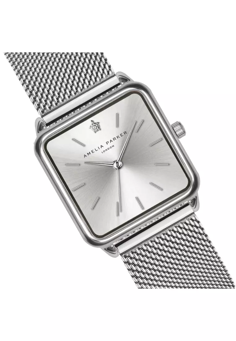 Elegant Amelia Parker Women's Watch & Jewelry Set