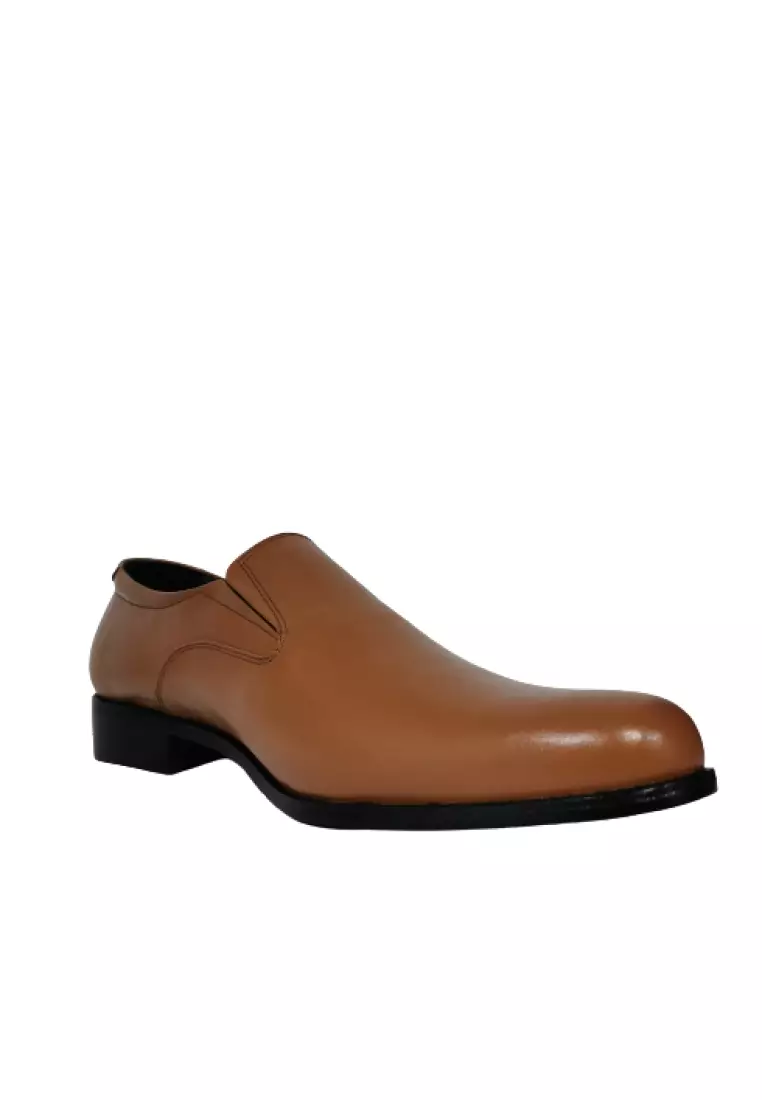 Sepatu Pantofel Loafer 901 Tan