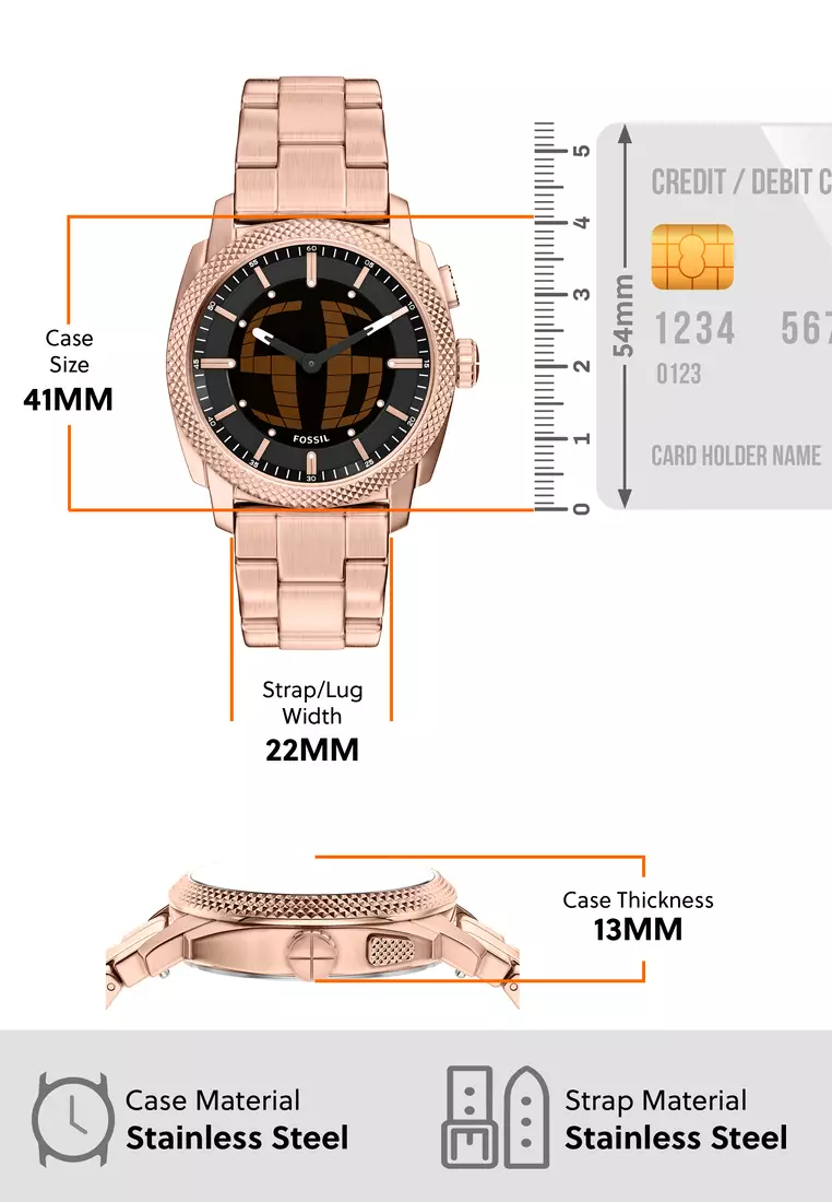 Buy Fossil Fossil Men's Machine Analog-Digital Watch ( FS6158 ...