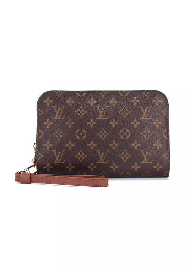 Buy Louis Vuitton Pre-loved Louis Vuitton Orsay Monogram Clutch (M51790)  (Ar0072), With Dust Cover Online