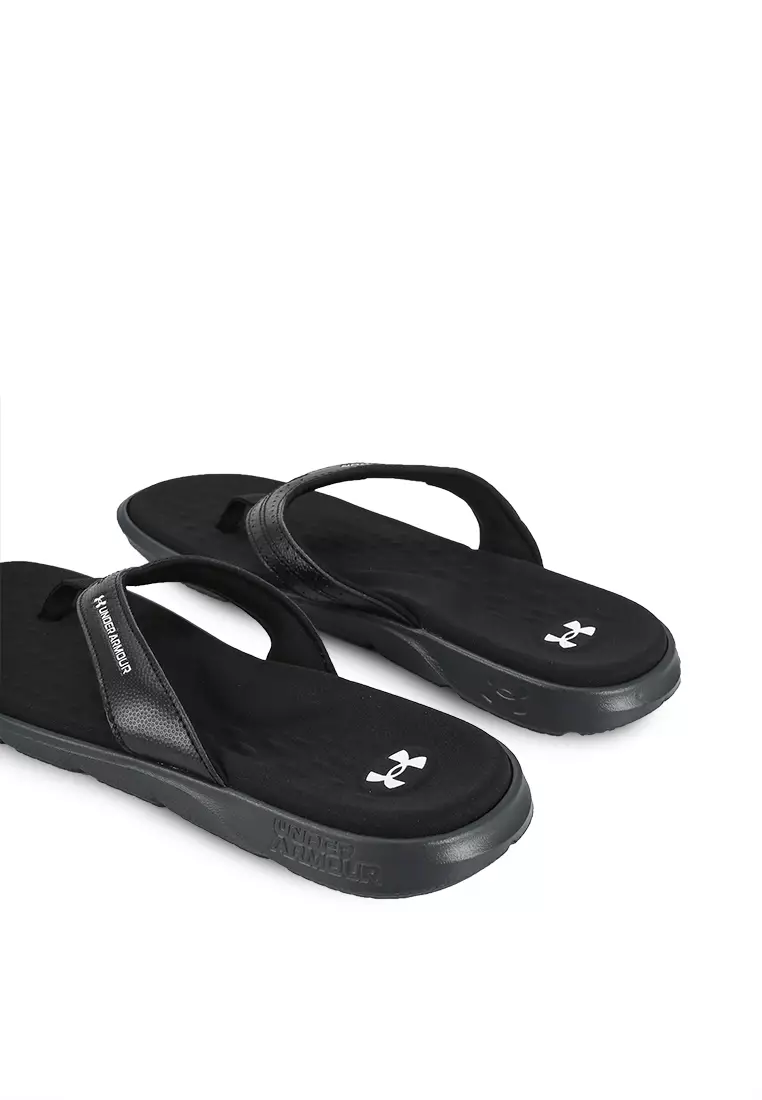 Under armour thong sandals store
