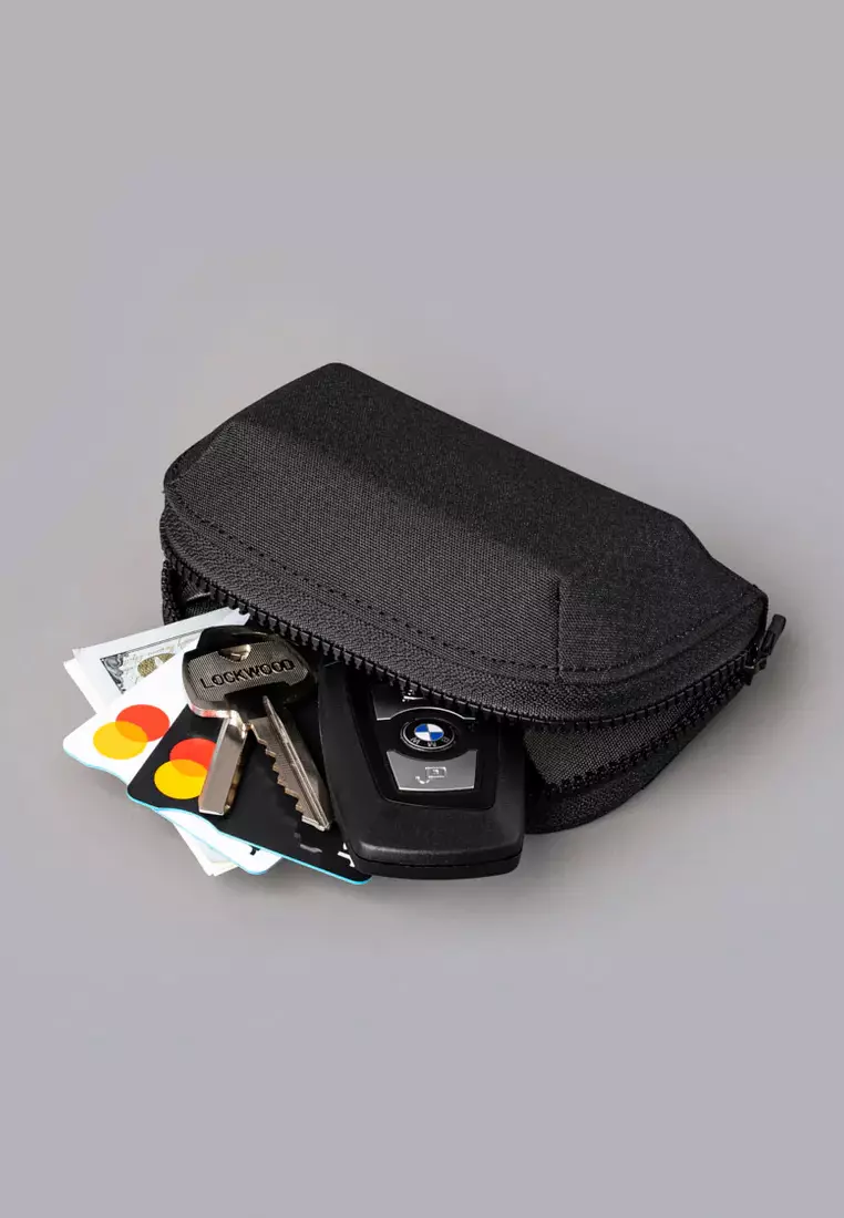 Alpaka Hub Zip Pocket - Axoflux  Black