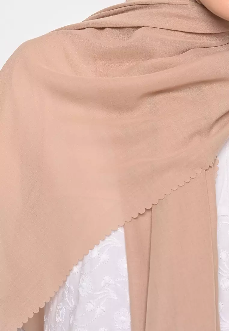 Pasmina Voal Gucci Lasercut Tan