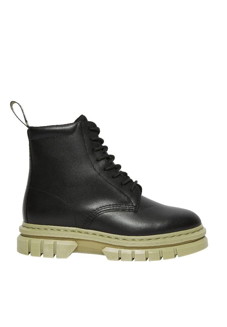 RIKARD CONTRAST SOLE PLATFORM LACE UP BOOTS