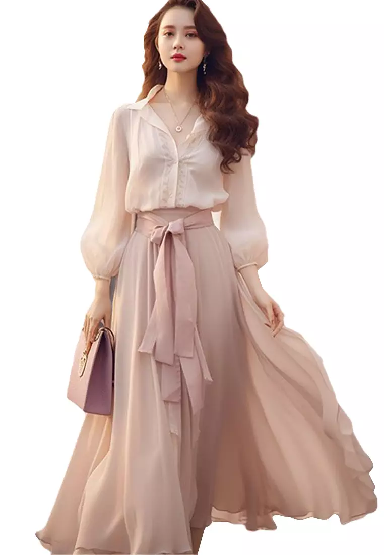 Half shirt shop half skirt dress