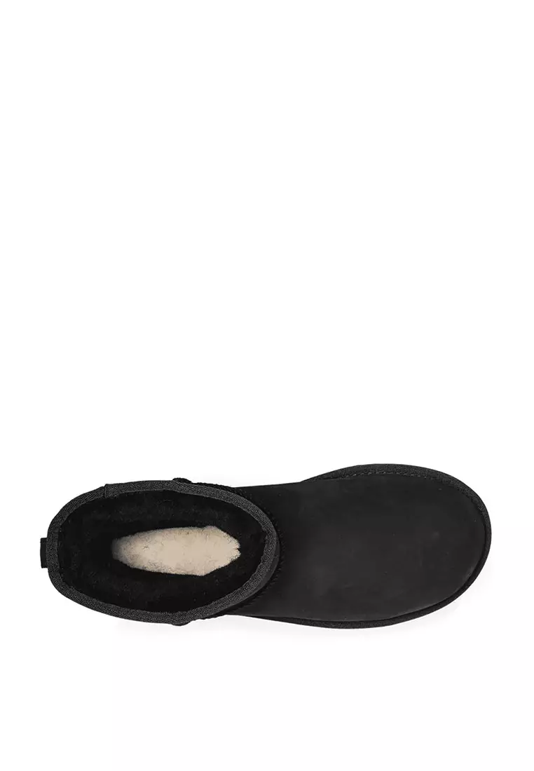 Buy UGG Women's Classic Mini Leather Boot - Black (1016558-BLK