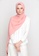 VELRIA pink DOLLY Chiffon Shawl in Pink Icing 5AF6EAA162AC73GS_1