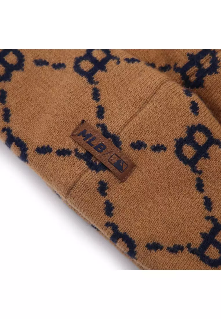 DIA MONOGRAM BEANIE BOSTON RED SOX