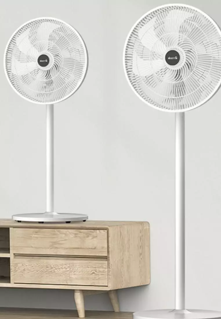 Buy Deerma FD10W Electric Fan Stand Wall Desk Fan Low Noise 3 File Wind