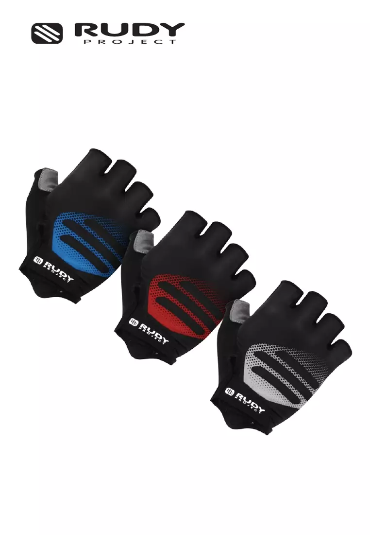 Cycling Gloves – Black Blue | Grip Road Bike Gloves