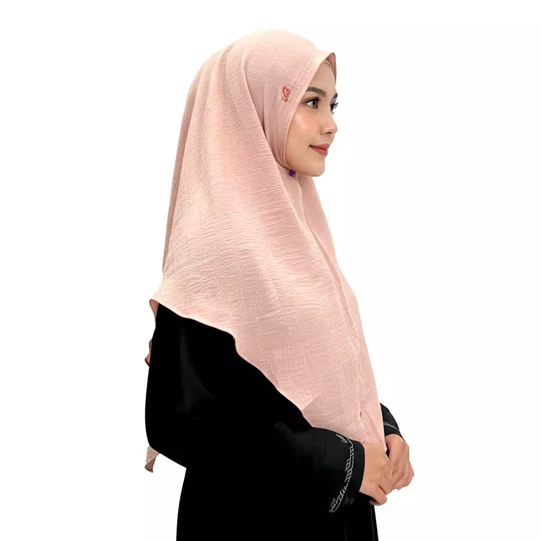 Rabbani - Kerudung Instan Dewasa Hino Baby Pink M