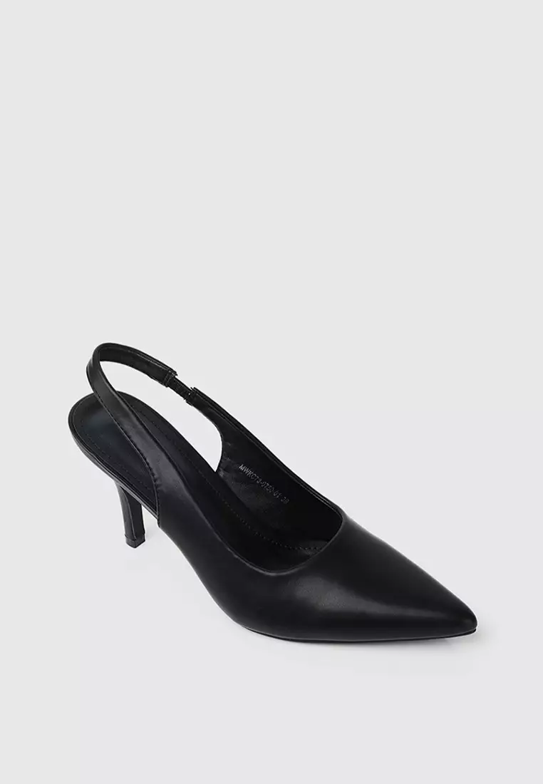 Feliks pointy sales toe slingback pumps