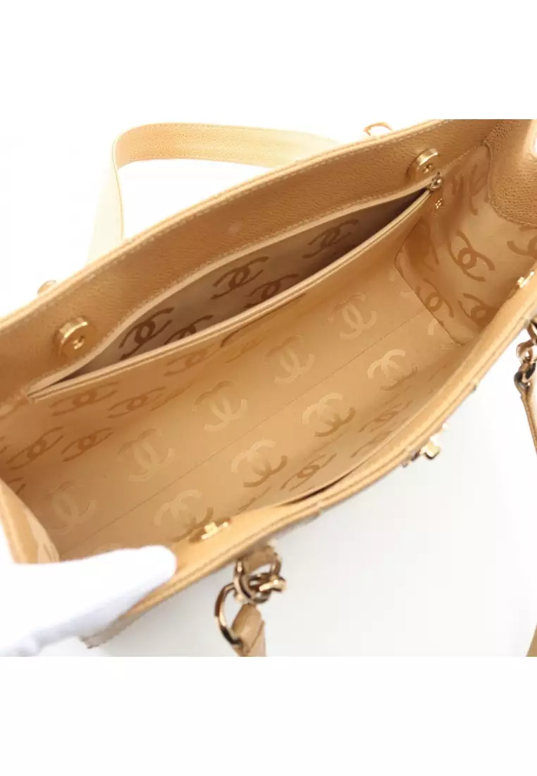 Buy Chanel Pre-Loved Chanel chocolate bar Shoulder bag tote bag