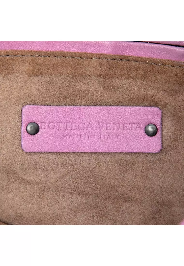 Pre-Loved Bottega Veneta Nappa Intrecciato Nodini Crossbody