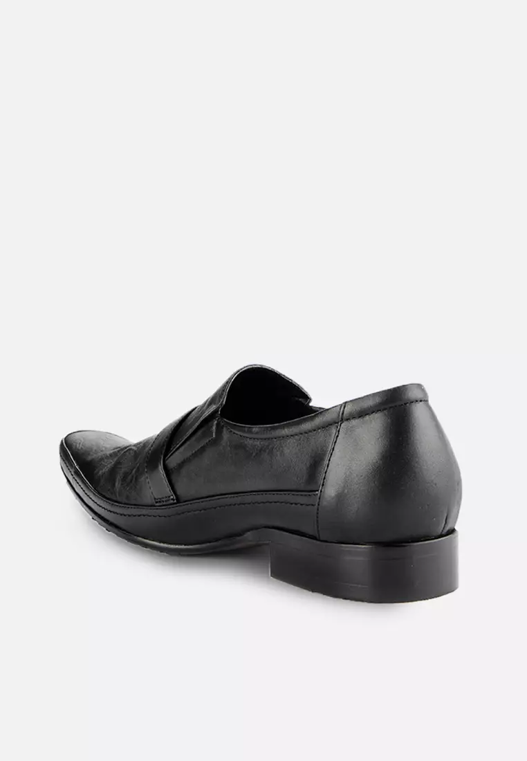 Beck Men Formal Pantofel Slip On with Metal Buckle