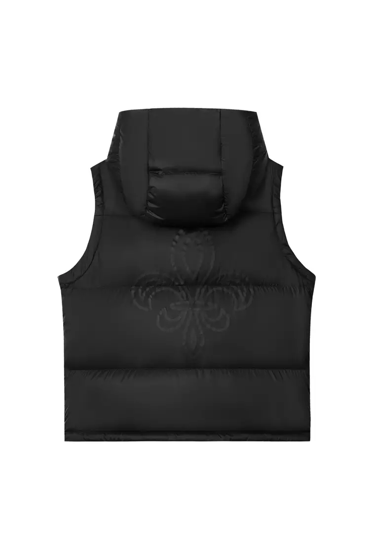 女裝 PALLADIUM LOGO 連帽羽絨背心