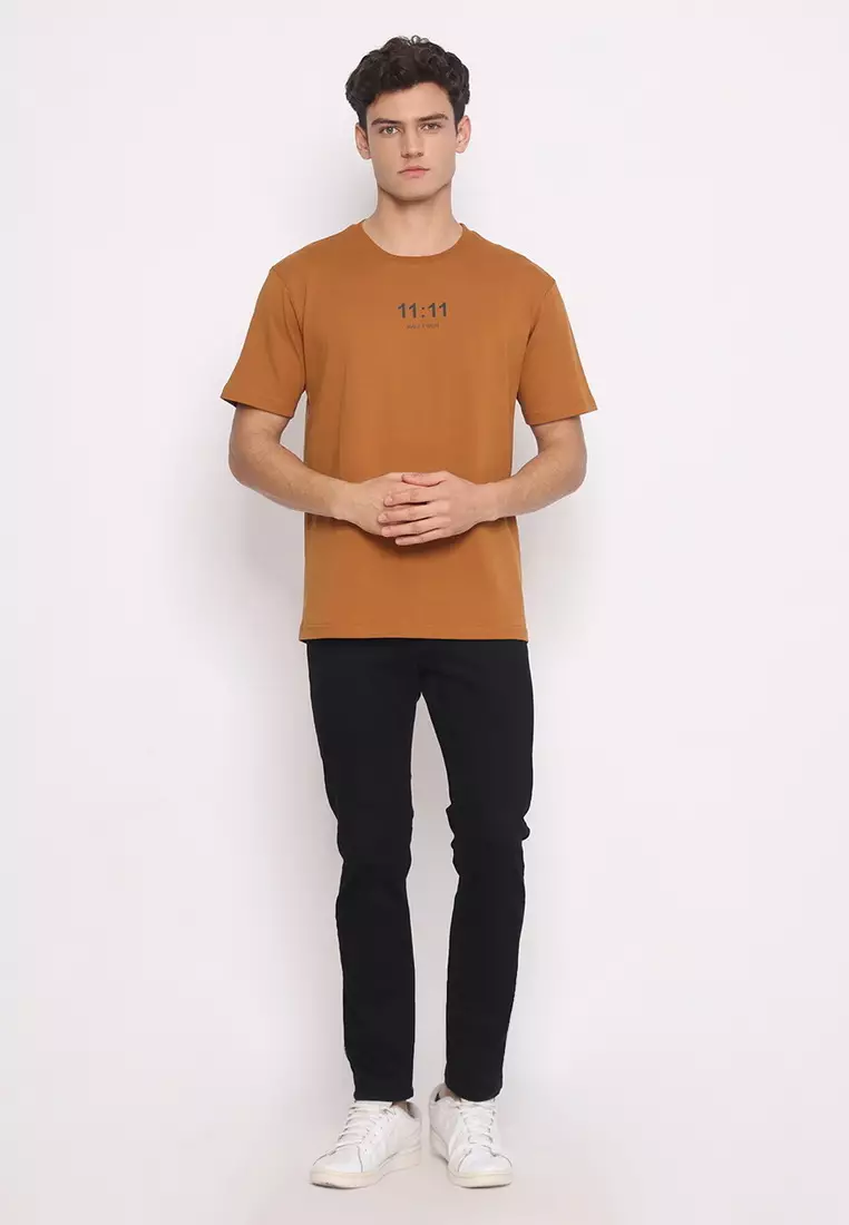 NX T-Shirt Cotton Combed Tebal Pria 207370131