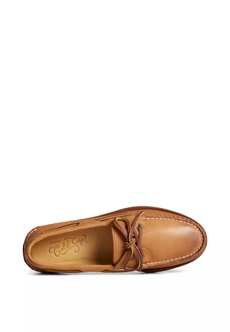 Men's Gold Cup™ Authentic Original™ 2-Eye Boat Shoes - Tan (STS17471)