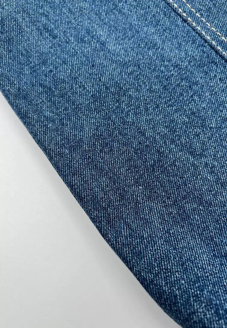 Tri-Panel Embroidered Tote Bag