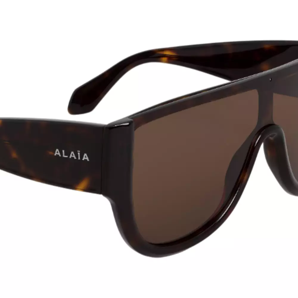 Mask Sunglasses Lenses Brown