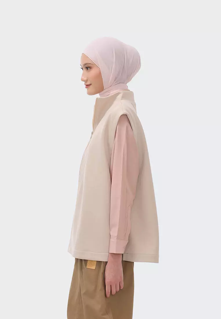 Ria Miranda Beige Odem Vest