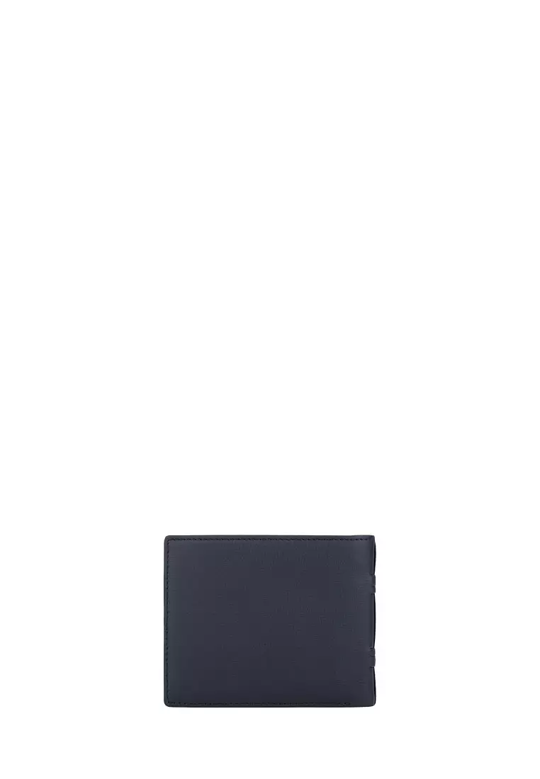 Stitch Bifold Wallet With Coin Compartment