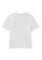 FILA white Women's Sequin Cherry Embroidery FILA Logo Cotton T-shirt 9AF28AA6D7E575GS_2