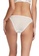 6IXTY8IGHT white Kristen Solid, Ruffle Mesh Waist All-over Lace & Mesh Low-rise Bikini Briefs PT09372 A3FBCUSE683538GS_3