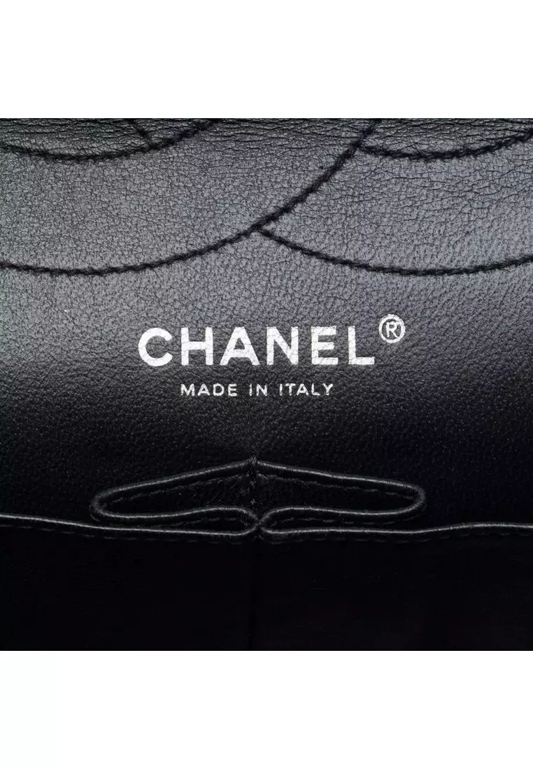 Pre-Loved Chanel Quilted Aged Calfskin Reissue 2.55 Double Flap 227