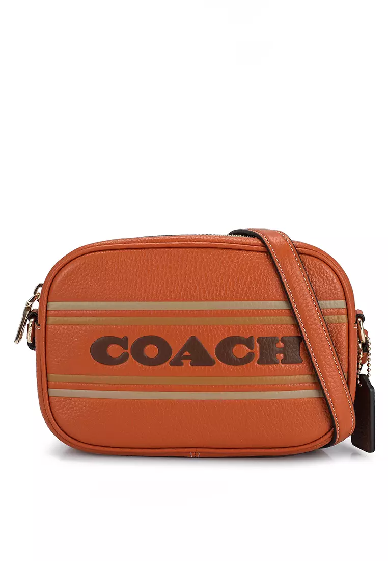 Mini Jamie Camera Bag with Coach Stripe (nt)