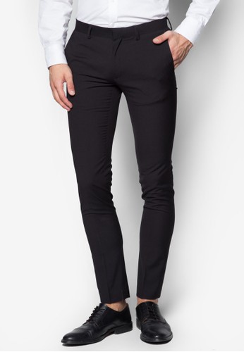 Black Ultra Skinny Suit Trousers, 服飾, 超貼身版esprit台灣門市型