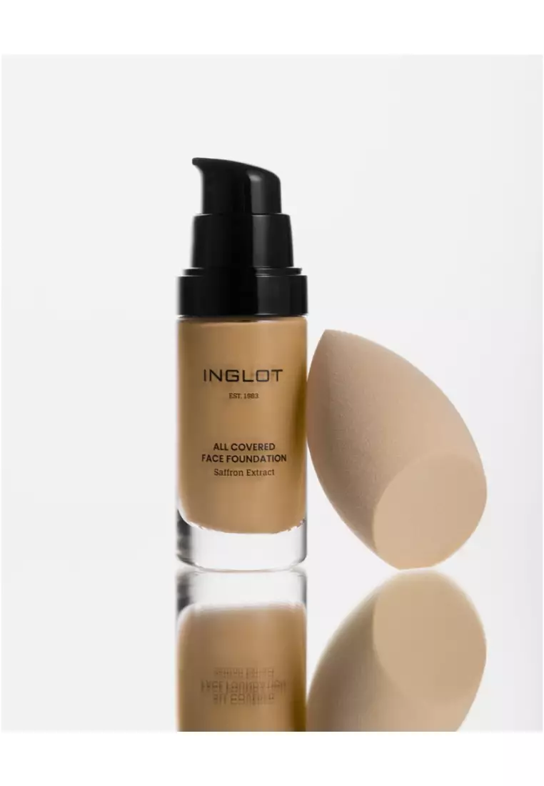 Inglot All Covered Face Foundation #MW007 30ml Halal [IG108]