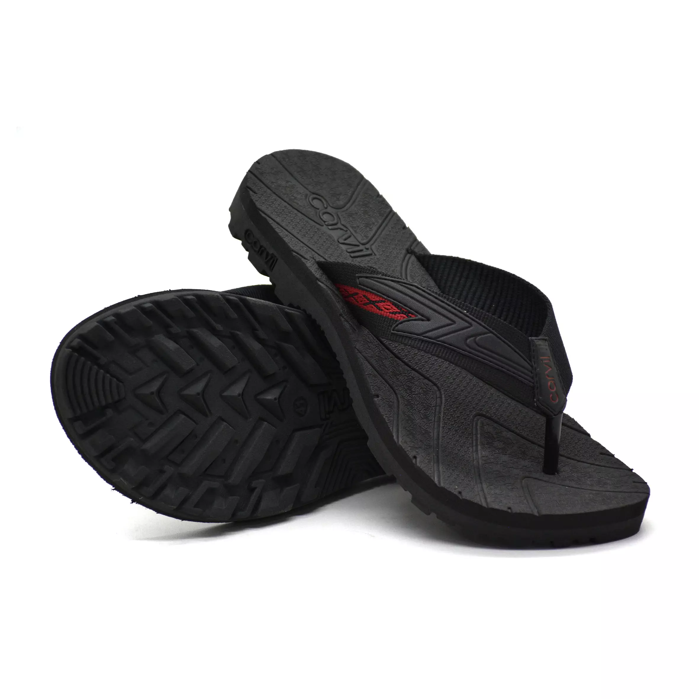 Carvil Sandal Pria Cattivo-Me Black/Maroon