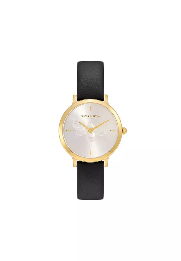 Buy Olivia Burton Olivia Burton Signature Ultra Slim Bees Silver