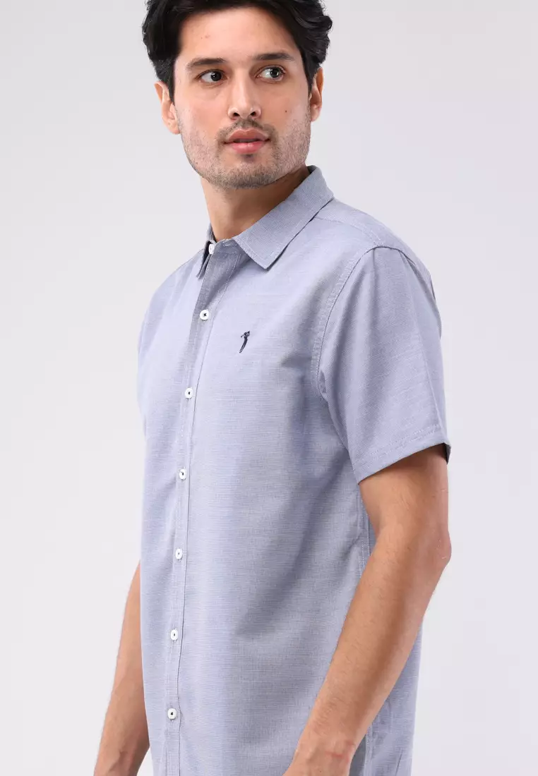 Woven Polo Short Sleeve