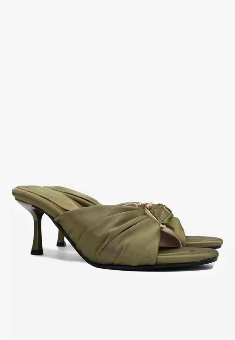 Dr Cardin Women Sera 3-inch Heels | Satin L-RNK-9363