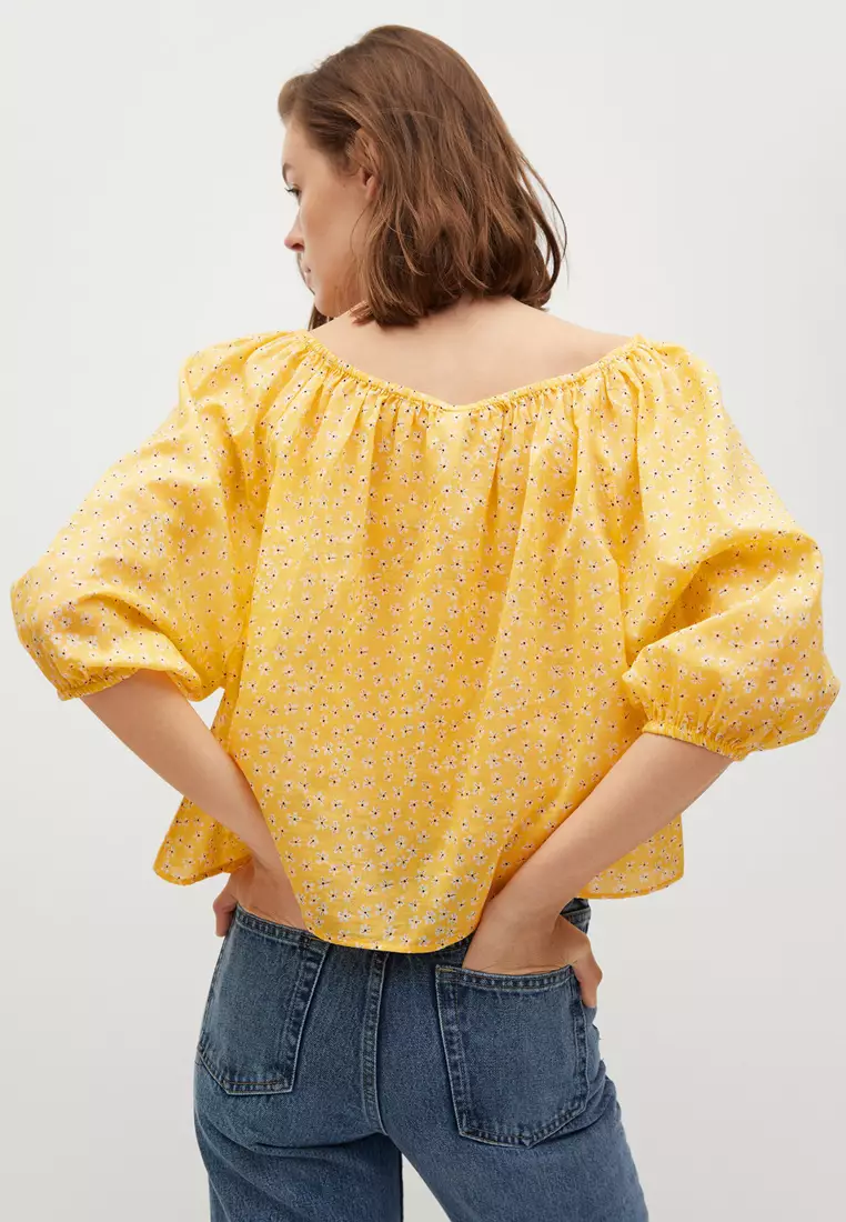 Printed Cotton Blouse