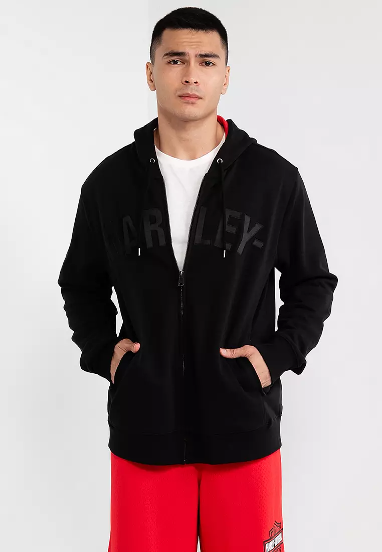 Harley zipper hoodie shop