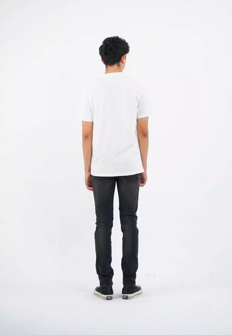 3Second Men's T-Shirt Short Sleeve Regular Fit Cotton Daph OL-C860125