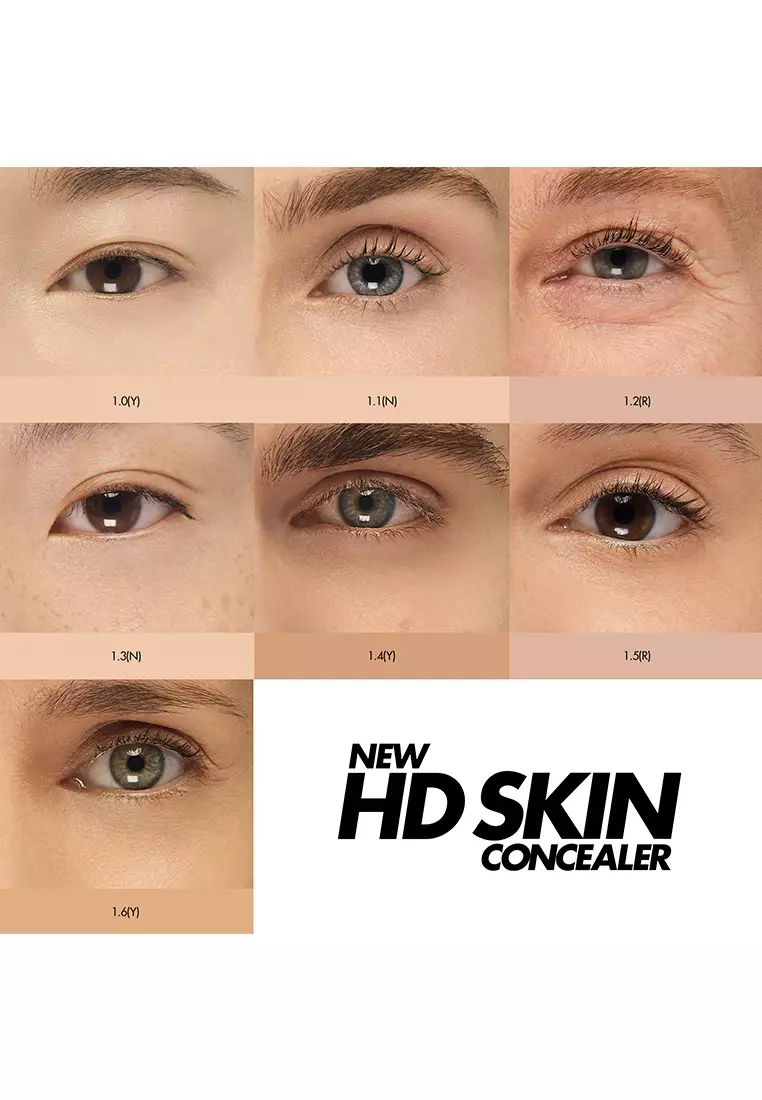 Make Up for Ever HD Skin Smooth & Blur Undetectable Under 1.4(Y) Beige Eye Concealer | Sephora