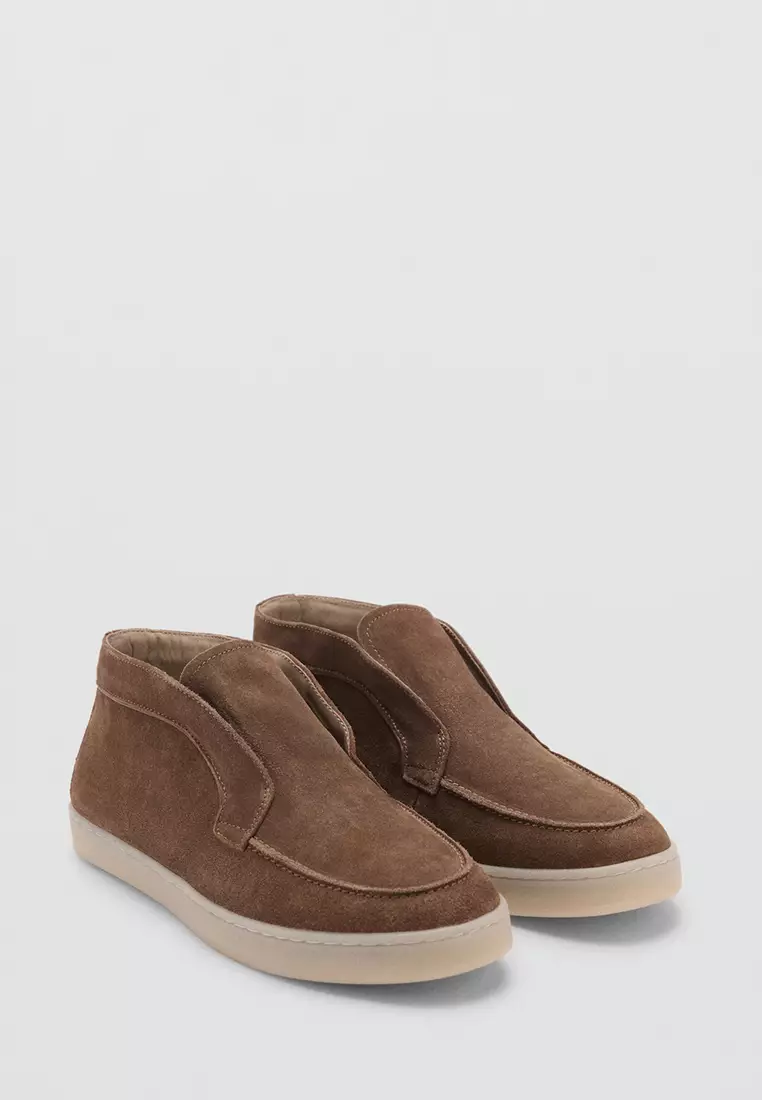Suede Leather Ankle Boots
