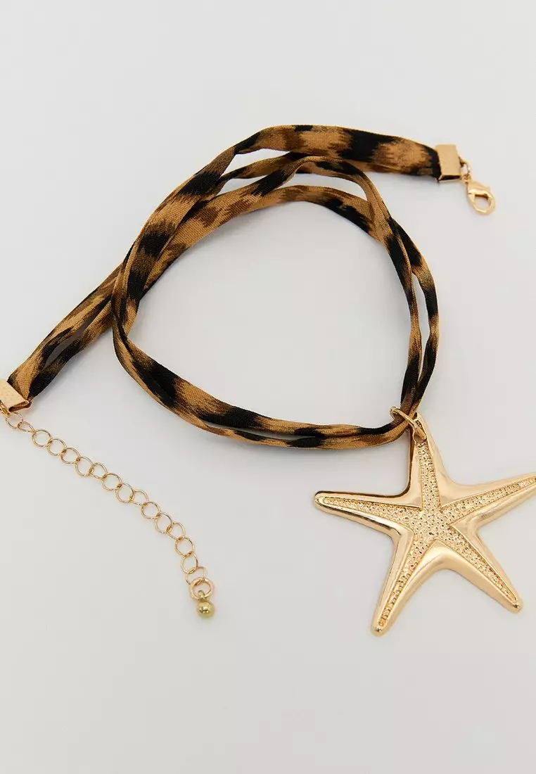 Starfish Necklace - Gold