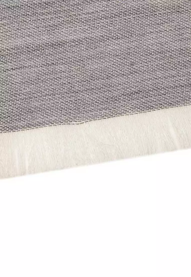 Large Signature Logo GGWEB Scarf/Wrap Grey 165904