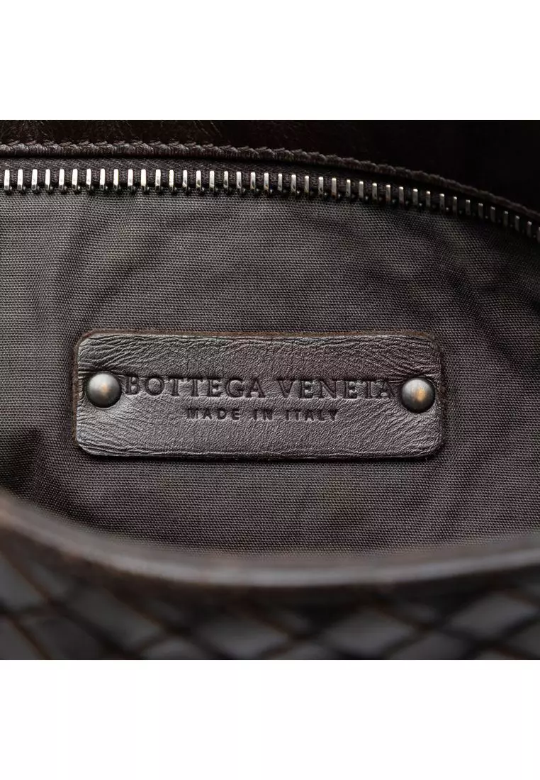 Pre-Loved Bottega Veneta Nappa Intrecciato Vn Crossbody