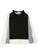 Its Me multi Two-Layers Color Contrast Stitching Round Neck T-Shirts 0A5A4AAB4FB448GS_1
